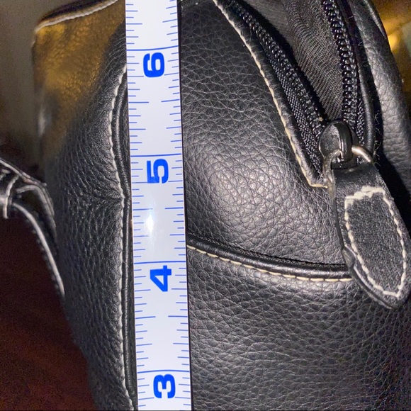 NWOT Kasper Vintage Two Strap Genuine Leather Handbag - Picture 6 of 8